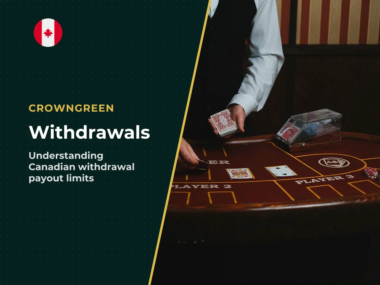 The 75,000 CAD blackjack ceiling is