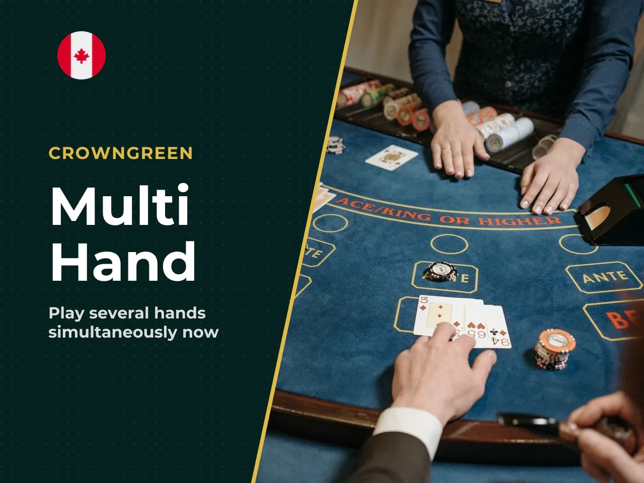 Crowngreen Multi Hand several hands at