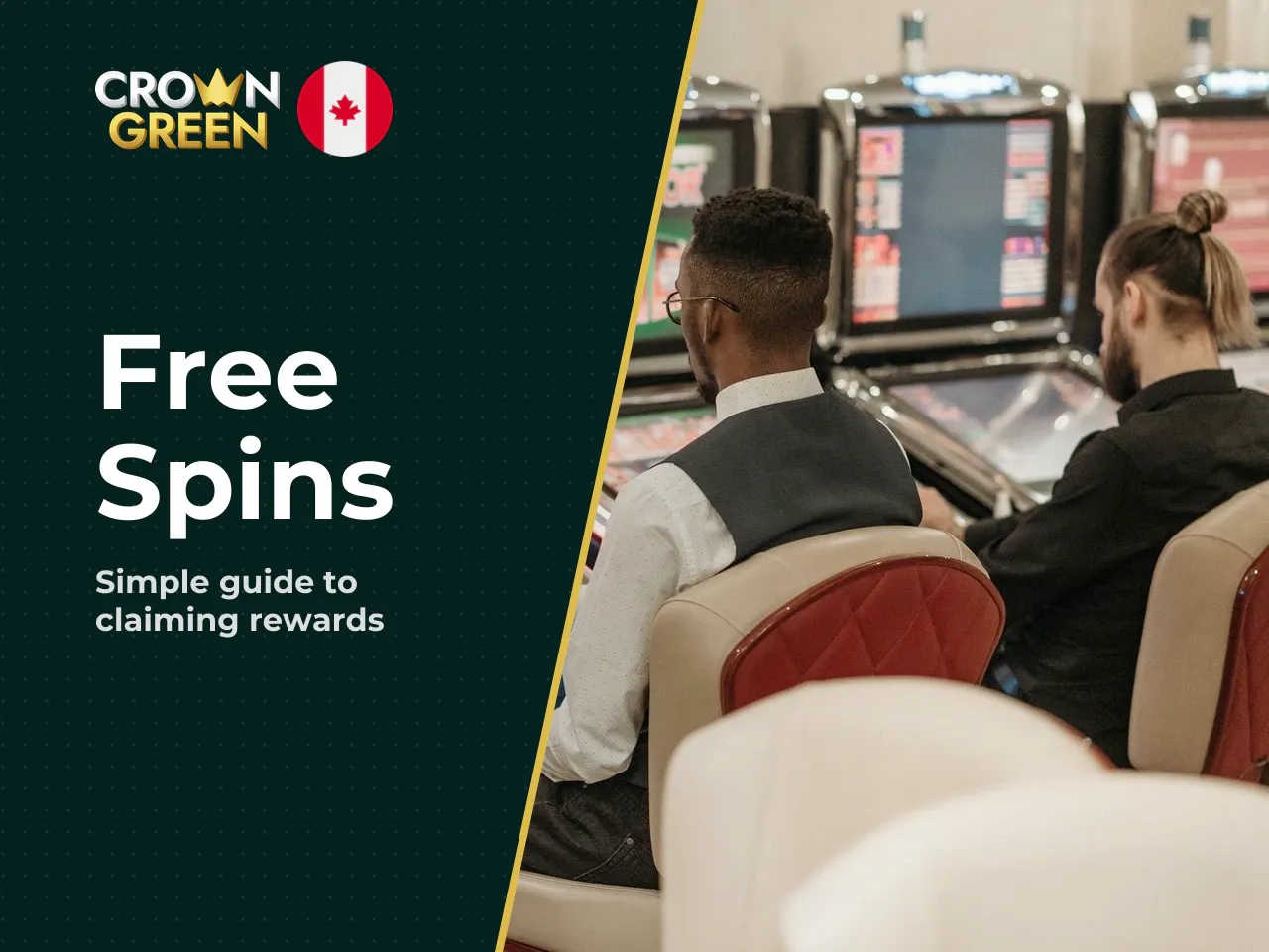 How to claim free spins, step