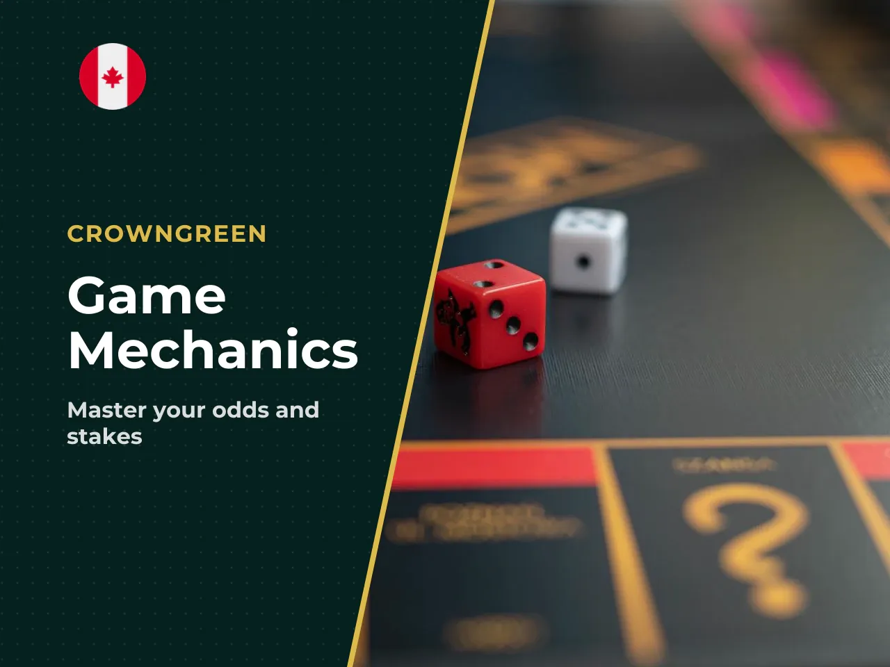 Choosing your bet and the number