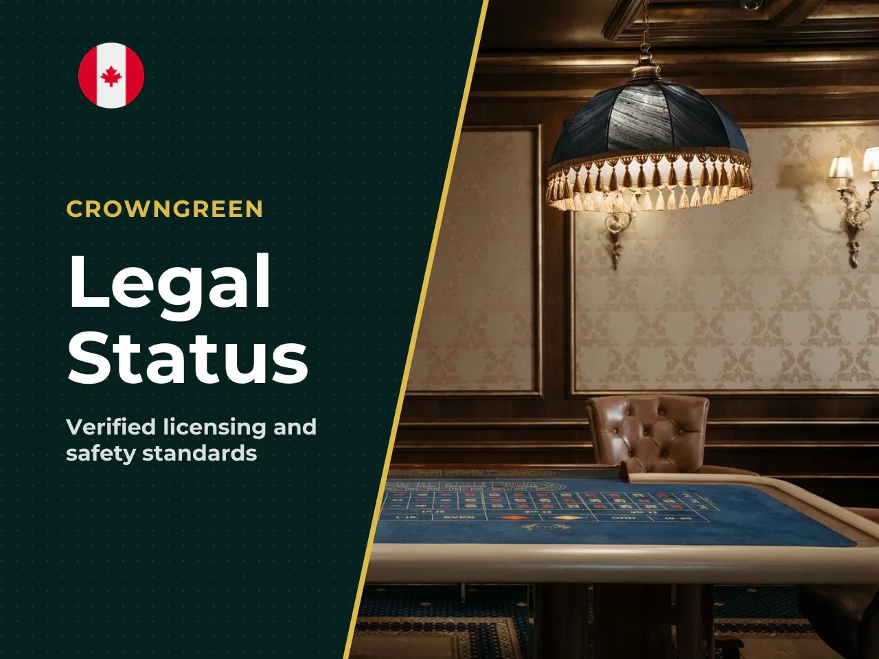 Is Crowngreen Legal in Canada Licensing