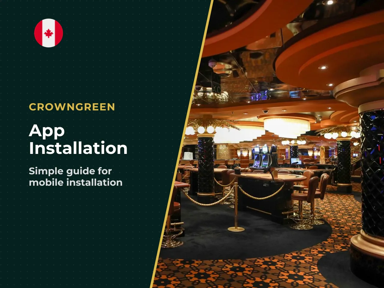 Step-By-Step Installation. Android casino APK 1