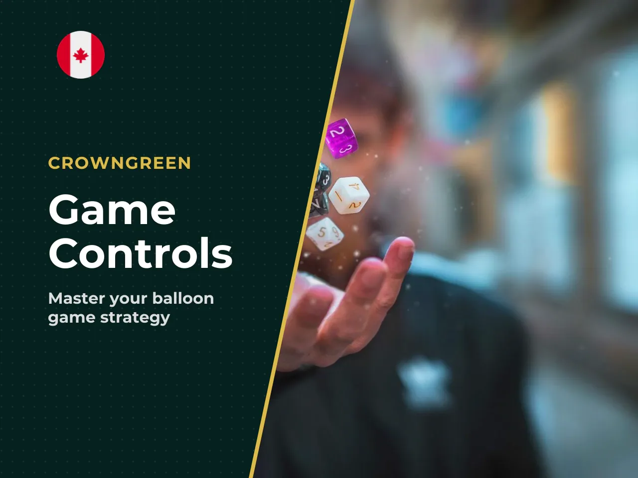 Balloon Game Interface and Control Buttons