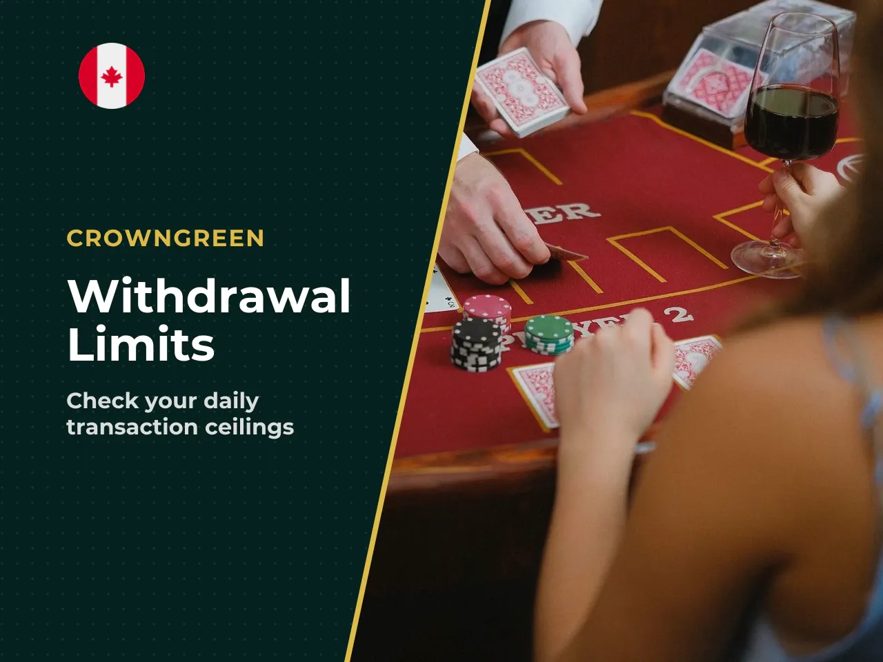 For a table-games player, the withdrawal