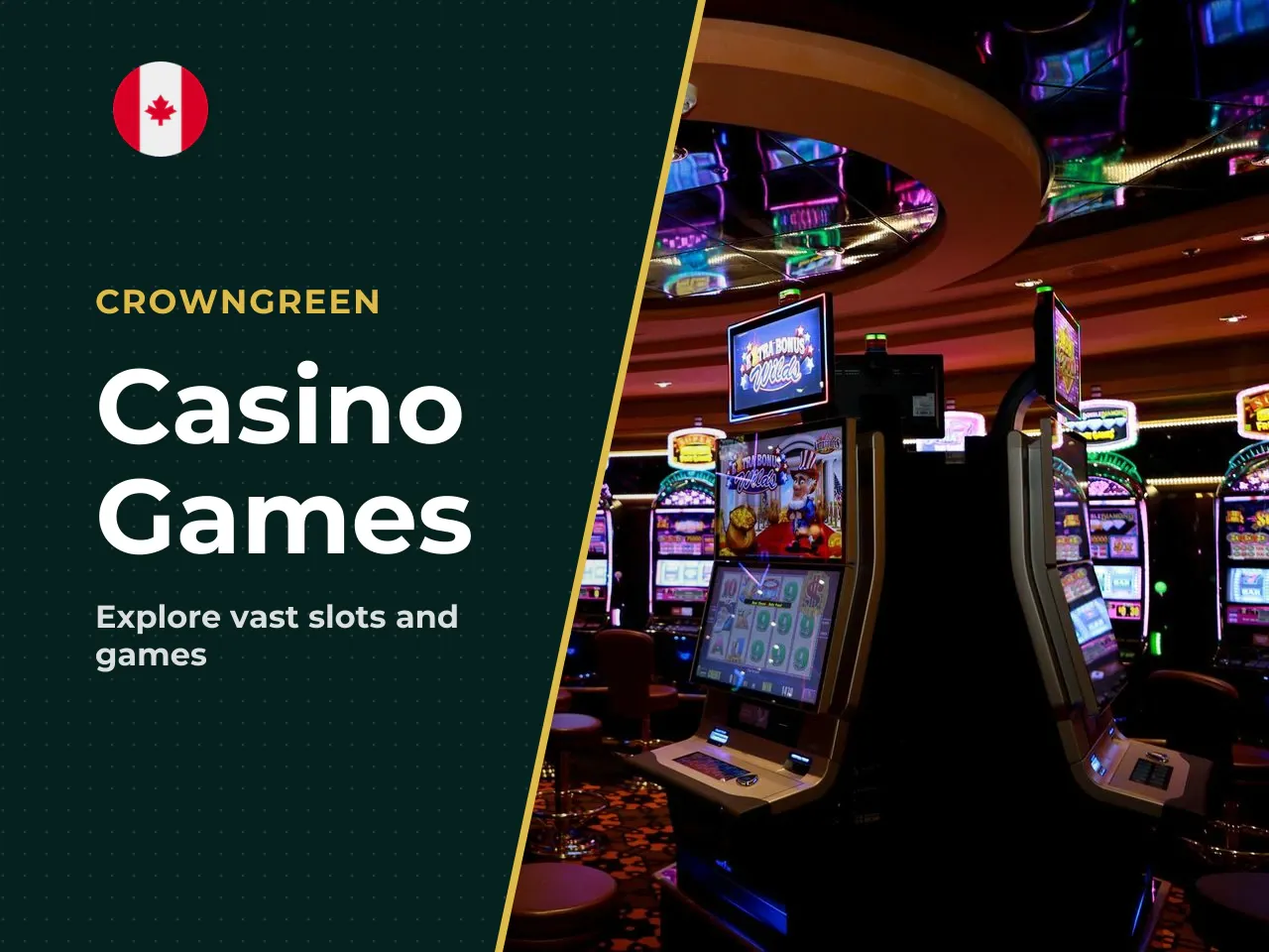7 Crowngreen Casino Games Slots, Table