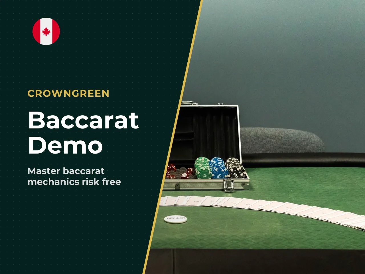Baccarat Demo for Learning the Rules