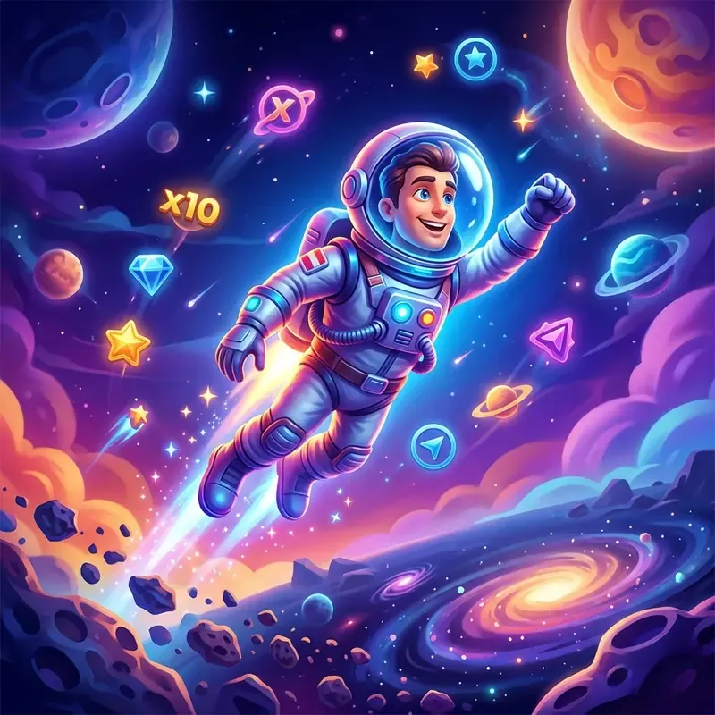 Spaceman by Pragmatic Play Round Mechanics