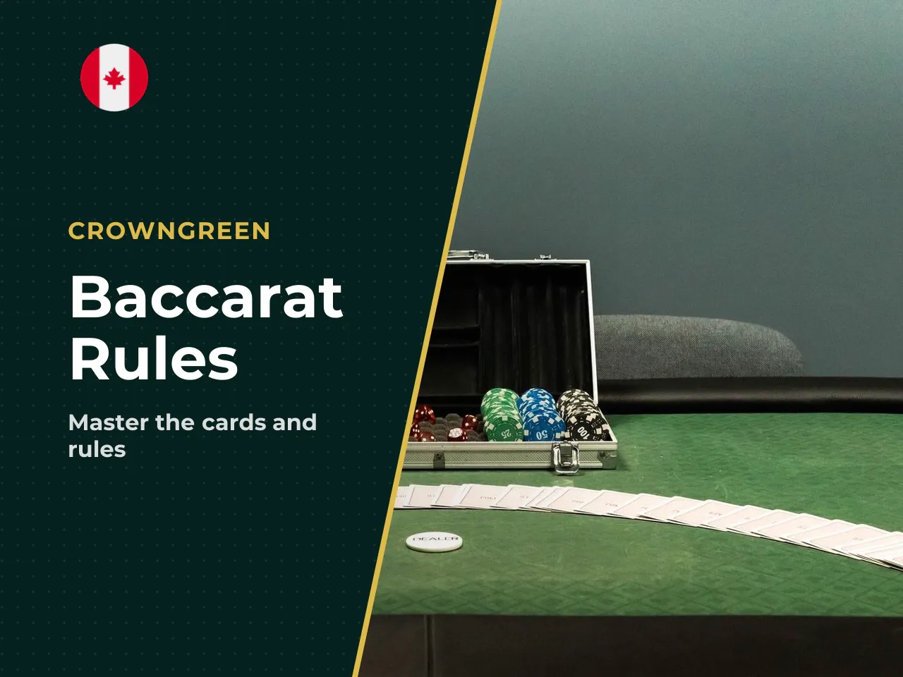 In every baccarat casino round, values