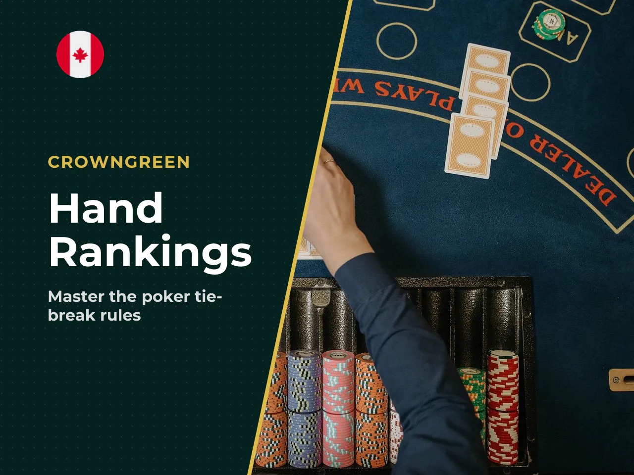 Tie-breaks. Compare the rank of the